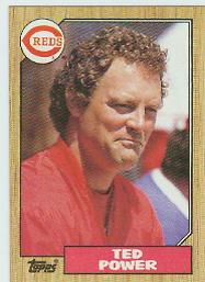 1987 Topps Baseball Cards      437     Ted Power